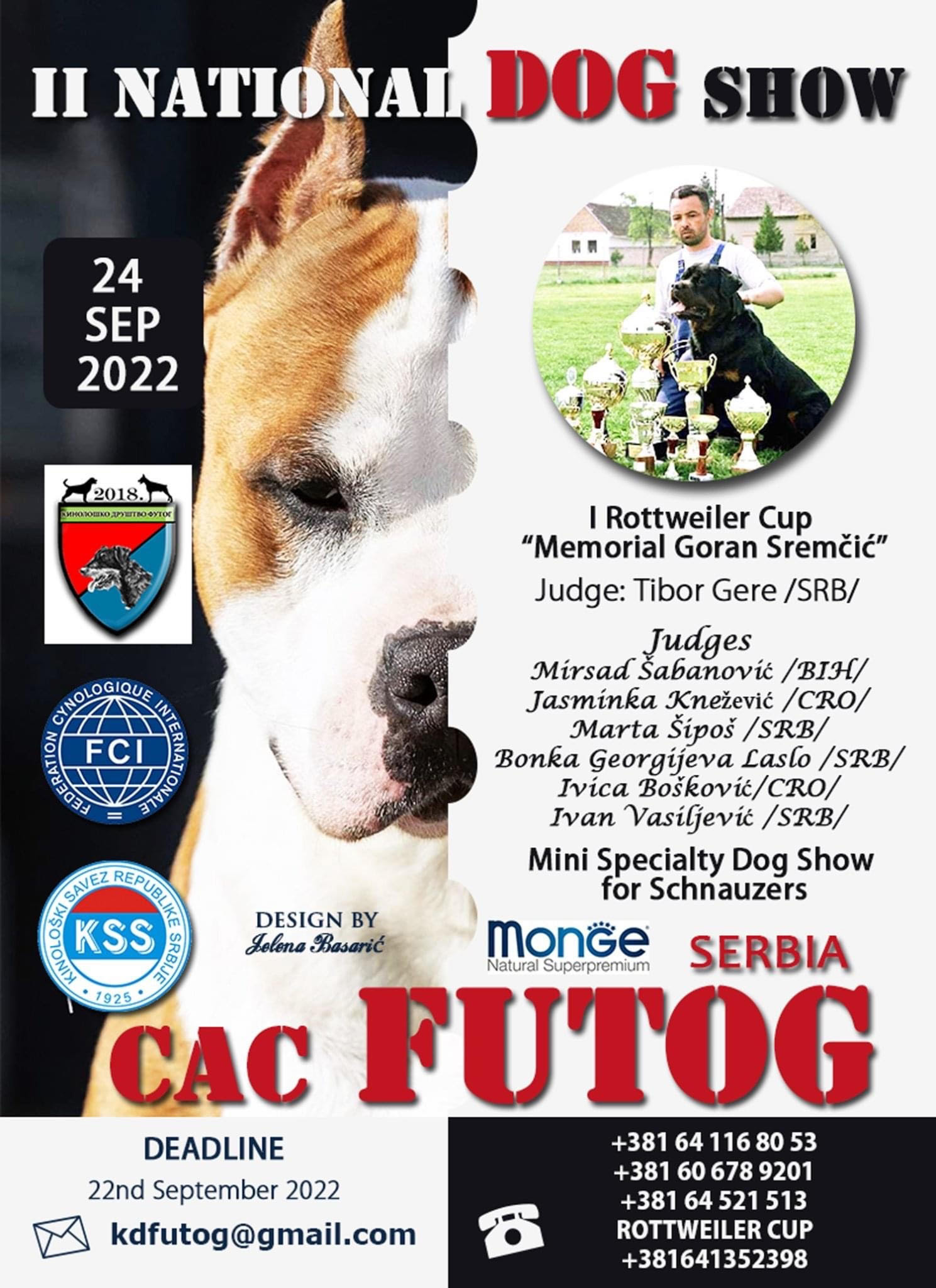 Druga Nacionalna izložba pasa CAC Futog
